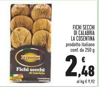 Conad Fichi secchi di calabria 250 g(ml) offerta