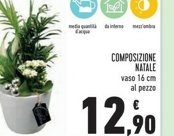 Conad Composizione natale offerta