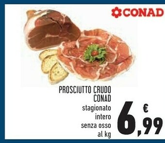 Conad Conad - prosciutto crudo stagionato offerta