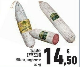Conad Cavazzuti salame offerta