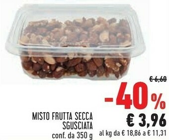 Conad Misto frutta secca sgusciata offerta