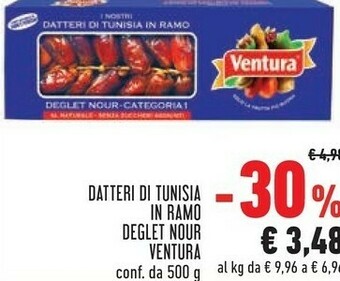 Conad Datteri di tunisia in ramo deglet nour offerta