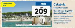 Lidl Resort Borgo degli Ulivi Natural Village offerta