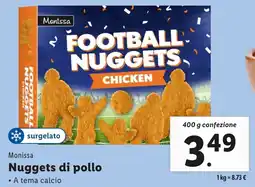 Lidl Monissa Nuggets di pollo offerta
