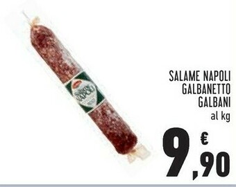 Conad Salame napoli galbanetto offerta