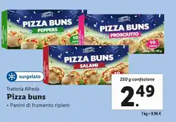 Lidl Trattoria Alfredo Pizza buns offerta