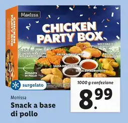 Lidl Monissa Snack a base di pollo offerta