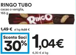 Coop Superstore Ringo tubo cacao o vaniglia offerta