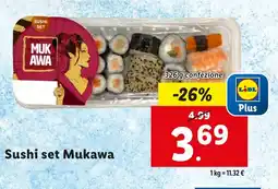 Lidl Sushi set Mukawa offerta