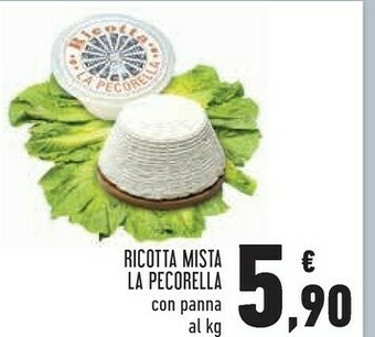 Conad La pecorella ricotta mista offerta