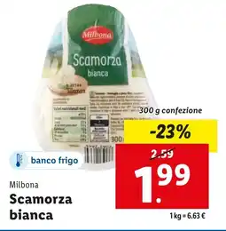 Lidl Milbona Scamorza bianca offerta
