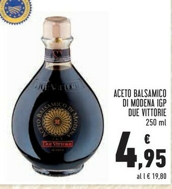 Conad Aceto balsamico di modena igp 250 ml offerta
