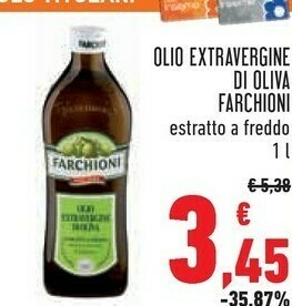 Conad Olio extravergine di oliva estratto a freddo 1000 g(ml) offerta