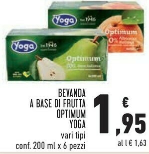 Conad Optimum 70% di pesca 200 g(ml) offerta