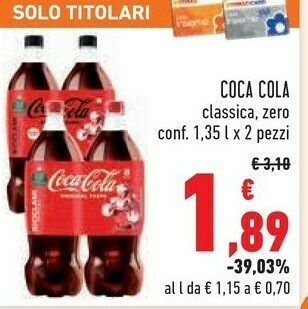 Conad Coca-cola - coca-cola offerta