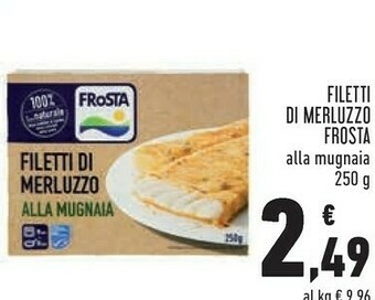Conad Filetti di merluzzo alla mugnaia 250 g(ml) offerta