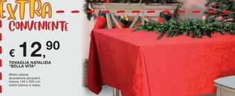 Conad Tovaglia natalizia bella vita offerta