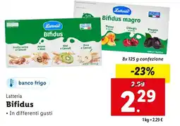 Lidl Latteria Bifidus offerta