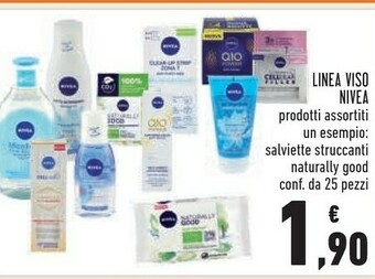 Conad Salviette struccanti naturally good 25 pezzi offerta