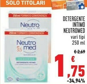 Conad Detergente intimo 250 ml offerta