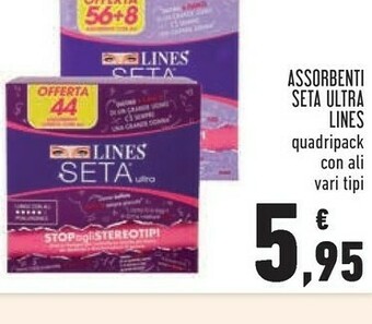 Conad Assorbenti seta ultra offerta
