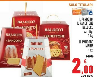 Conad Il pandoro 1000 g(ml) offerta