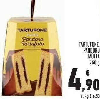 Conad Superstore Tartufone pandoro tartufato 750 g(ml) offerta