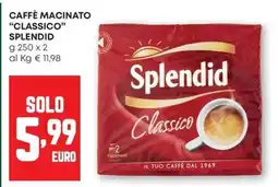 Pam Caffè macinato "classico" SPLENDID offerta