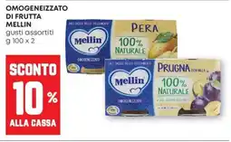 Pam Omogeneizzato di frutta MELLIN offerta