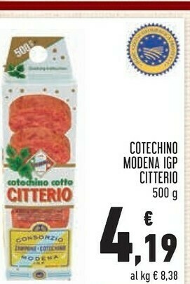 Conad Superstore Cotechino modena igp offerta
