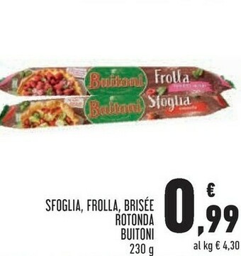 Conad Superstore La sfoglia rotonda 230 g(ml) offerta