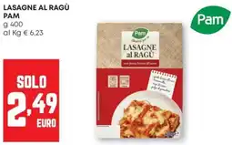 Pam Lasagne al ragù PAM offerta