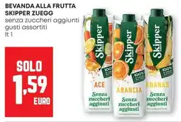 Pam Bevanda alla frutta skipper ZUEGG offerta