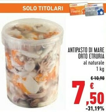 Conad Superstore Orto antipasto di mare offerta