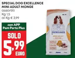 Pam Special dog excellence mini adult MONGE offerta