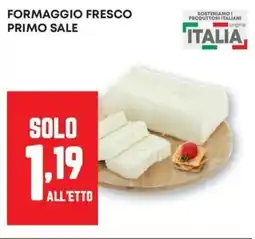 Pam Formaggio fresco primo sale offerta
