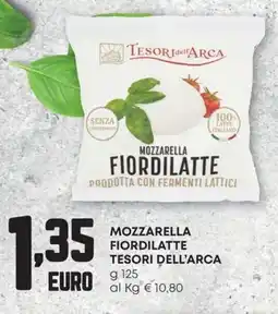 Pam Mozzarella fiordilatte TESORI DELL'ARCA offerta