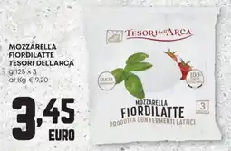 Pam Mozzarella latte italiano TESORI DELL'ARCA offerta