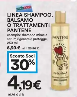 Coop Superstore Linea shampoo, balsamo o trattamenti PANTENE offerta