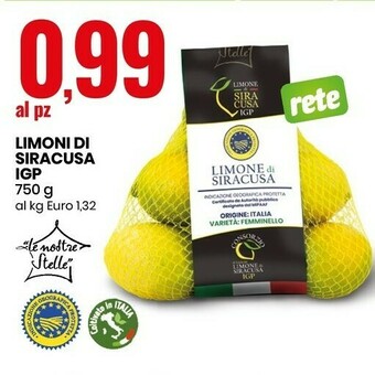 Eurospin Limoni offerta