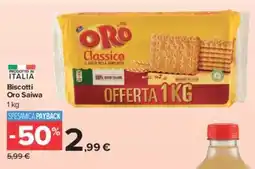 Carrefour Market Biscotti Oro Saiwa offerta
