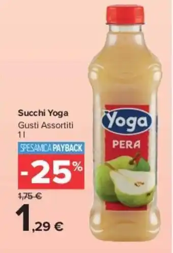 Carrefour Market Succhi Yoga Gusti Assortiti offerta