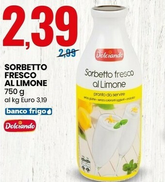 Eurospin Sorbetto offerta