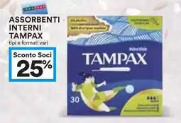 Coop Superstore Assorbenti interni TAMPAX offerta