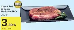 Carrefour Market Chuck Roll di Suino Marinato BBQ offerta