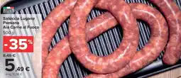 Carrefour Market Salsiccia Lugane Paesana Aia Carne al Fuoco offerta
