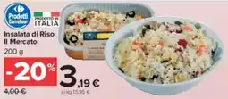 Carrefour Market Insalata di Riso Il Mercato offerta