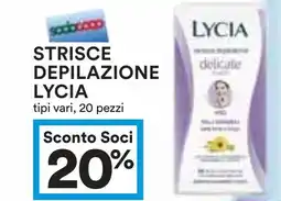 Coop Superstore Strisce depilazione LYCIA offerta
