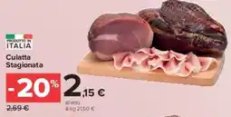 Carrefour Market Culatta Stagionata offerta