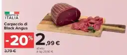 Carrefour Market Carpaccio di Black Angus offerta